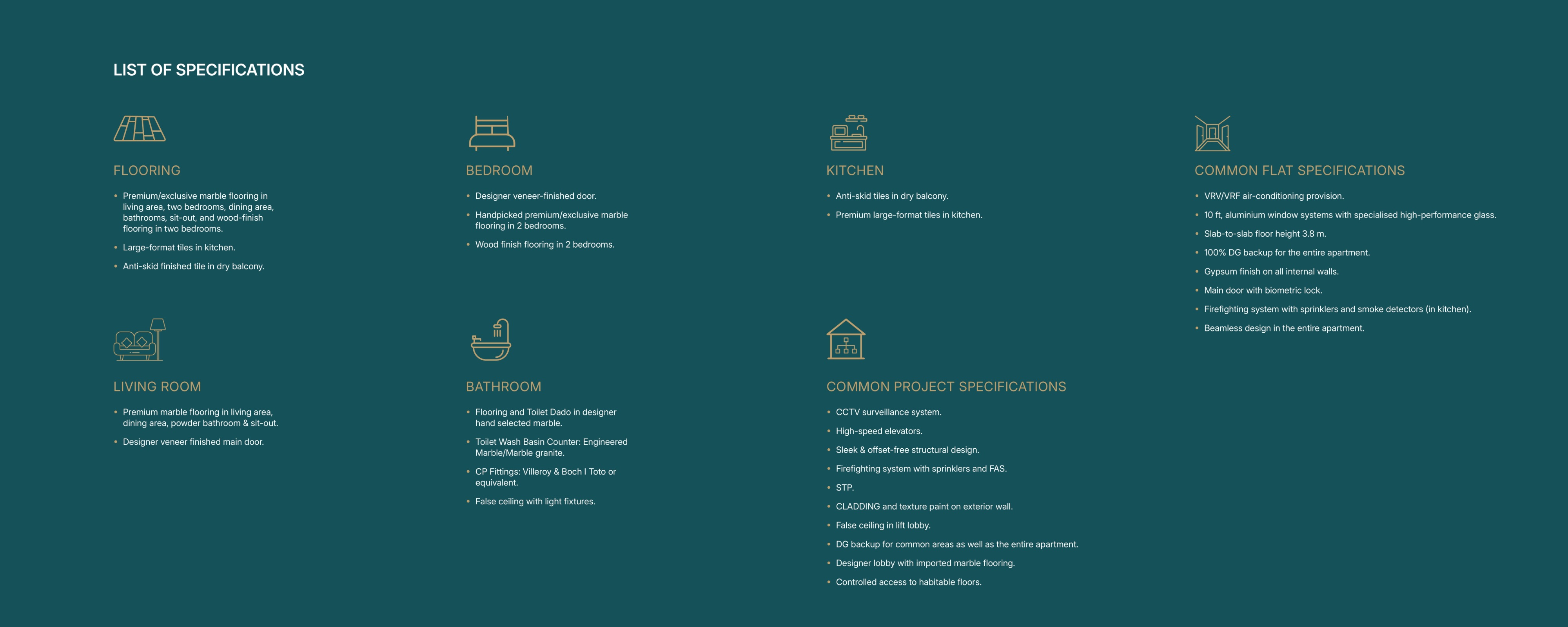 Clover Amano Specifications · 1